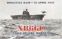 QSL Card - Doolittle Raid